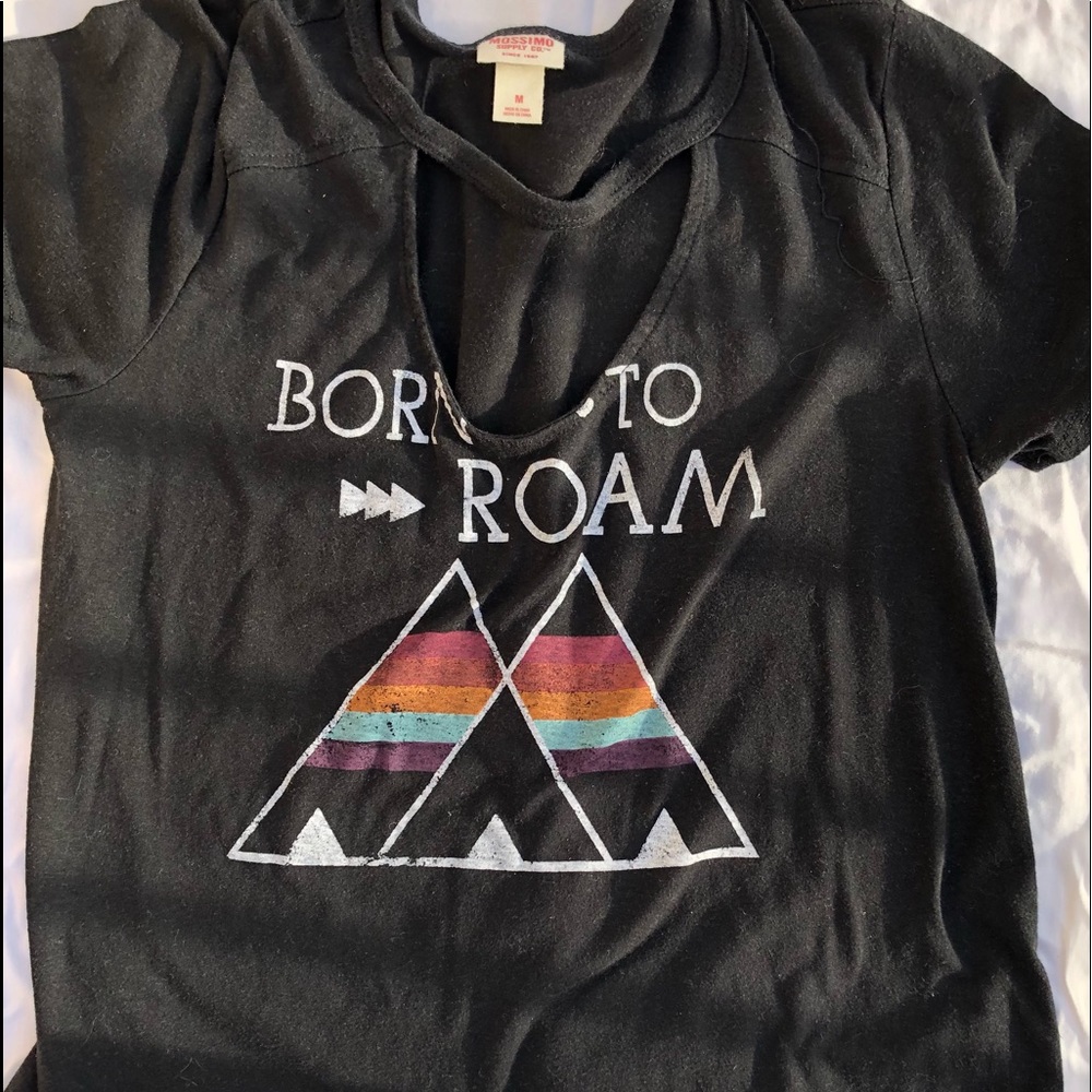 Black t-shirt